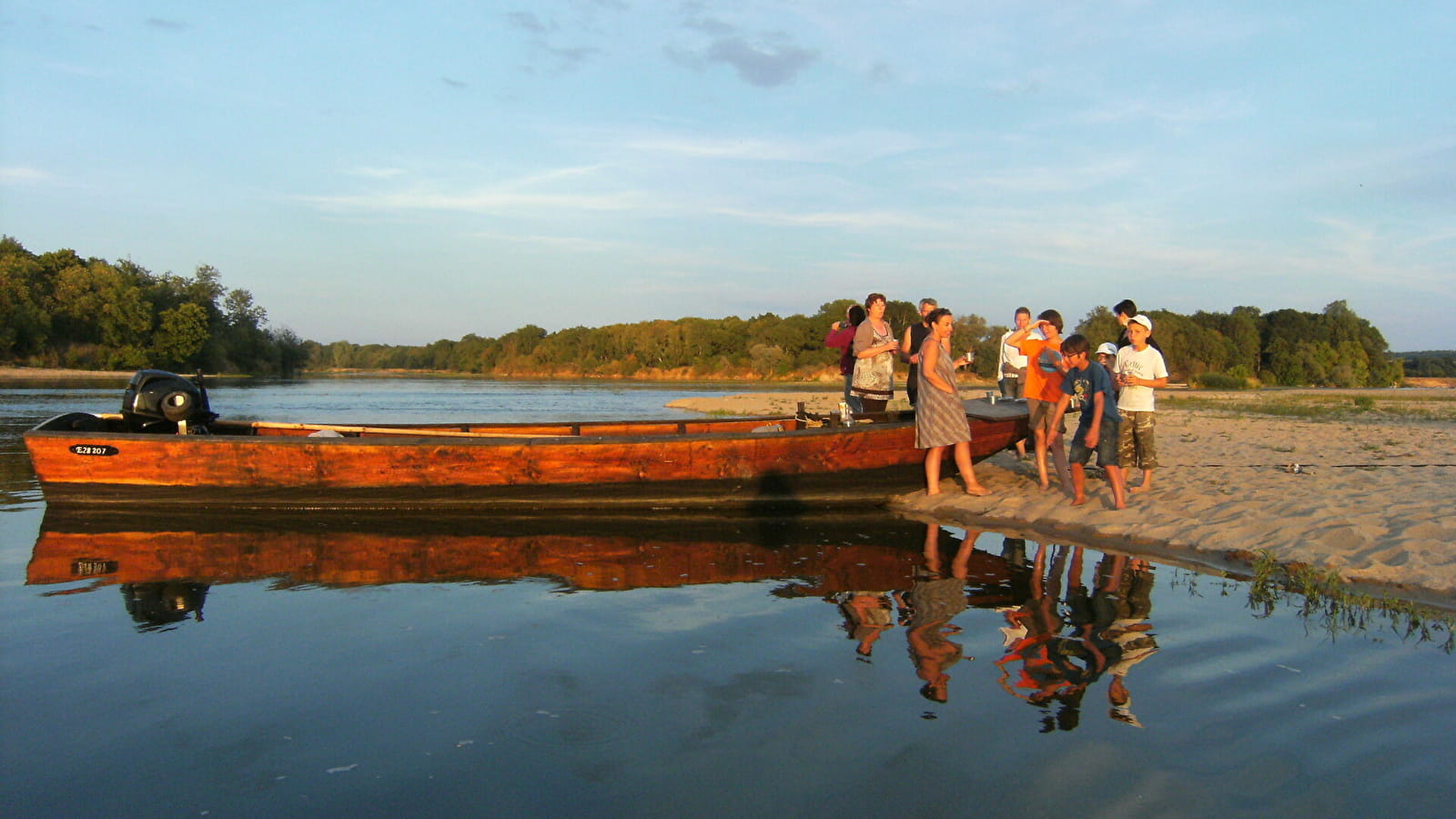 Sortie patrimoine en bateau de Loire