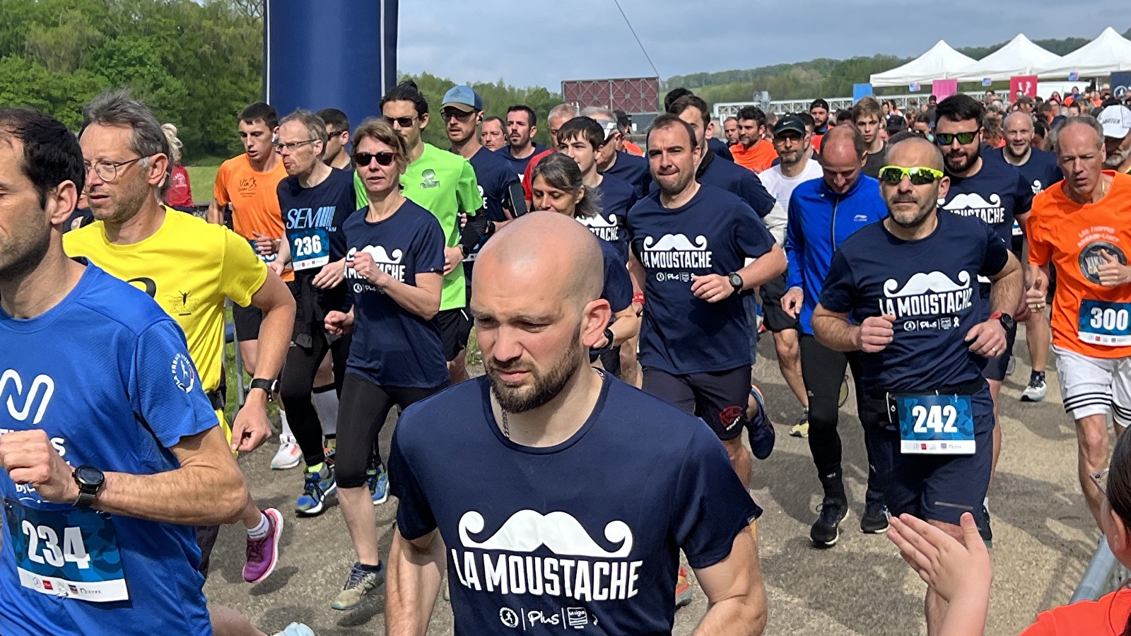 Course urbain-trail La Moustache