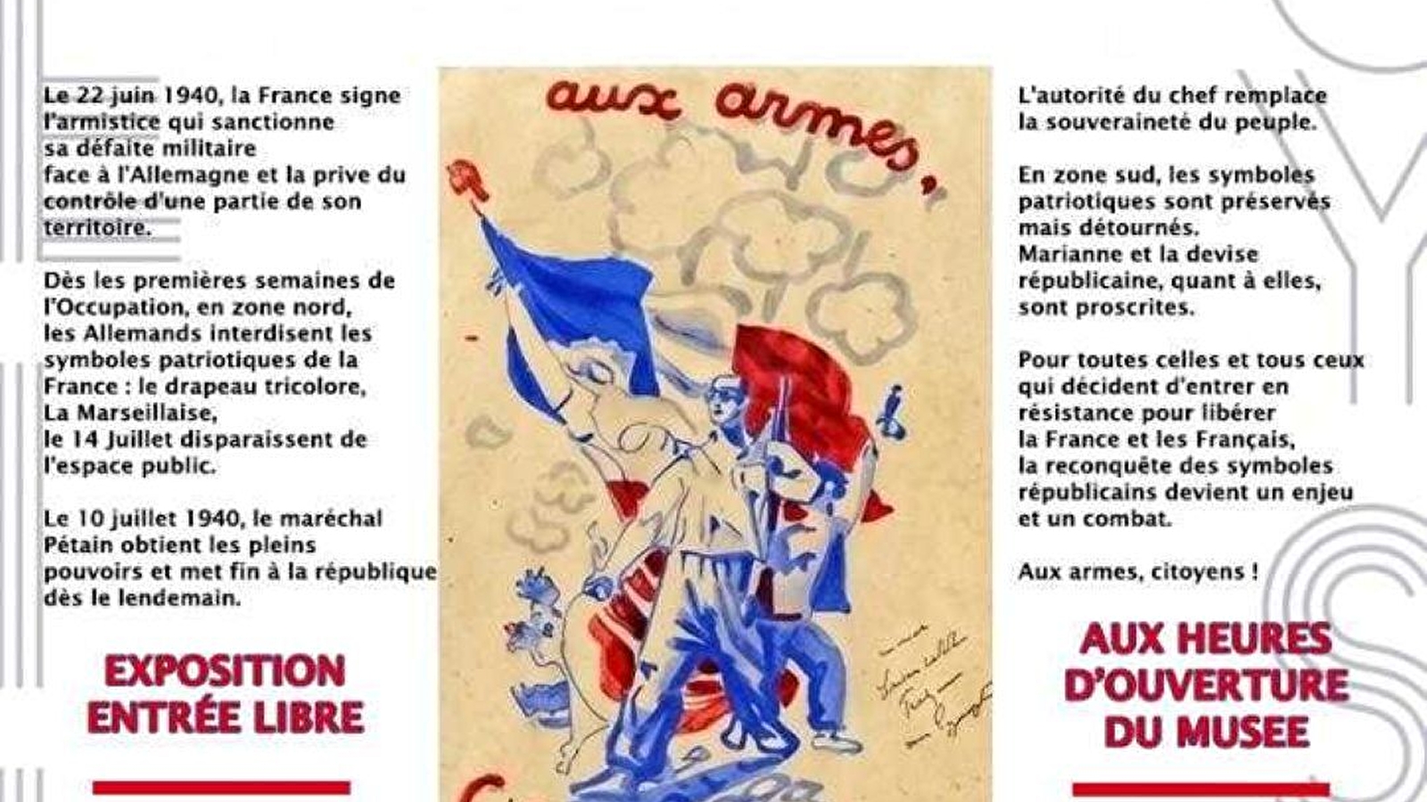 Exposition : Aux Armes, Citoyens ! 