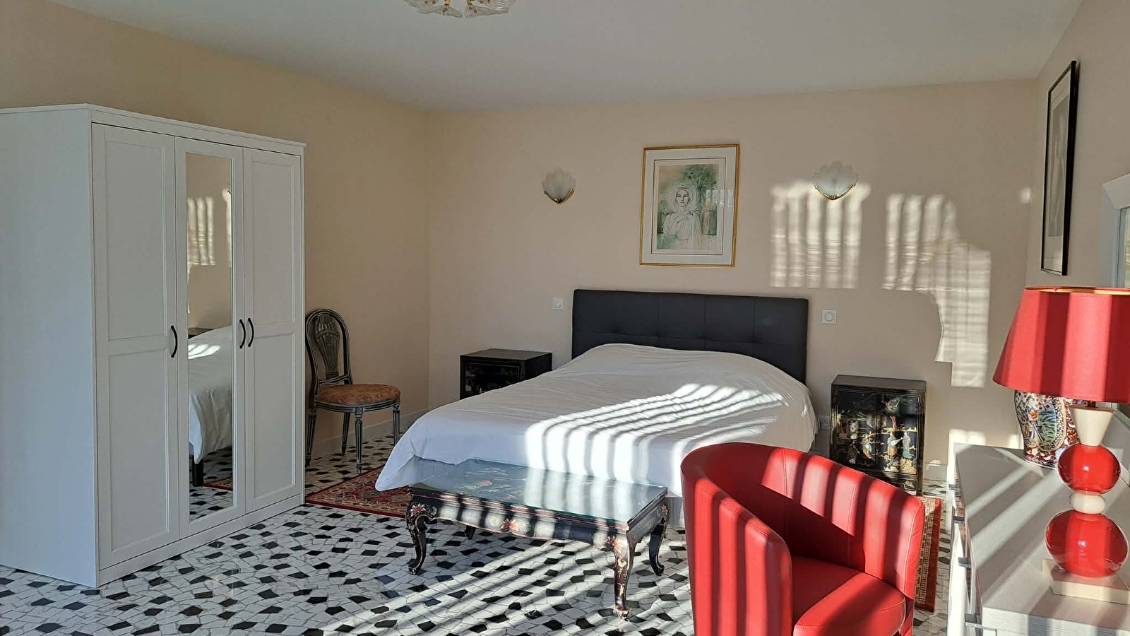 Les Métairies - La chambre du Parc